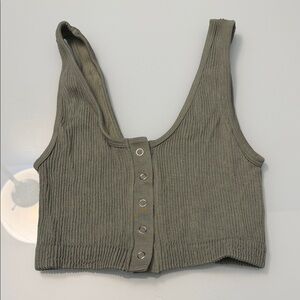 Aerie Stretchy Cropped Tank Top